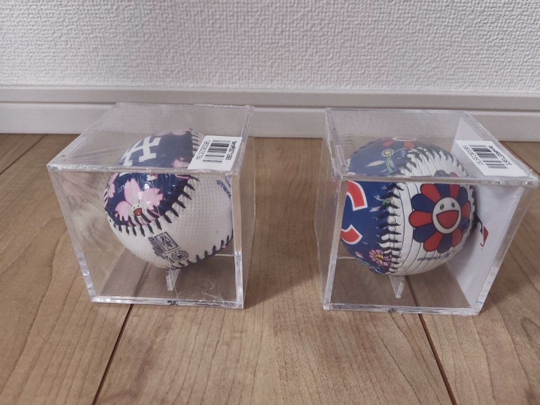 村上隆 MLB 東京シリーズ2025 ドジャース.カブス 限定ボール 2個セット