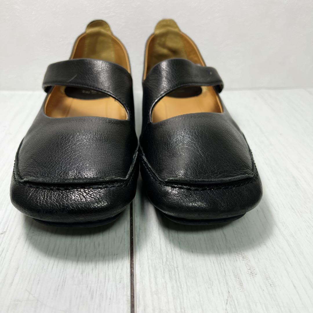 SAYA 23㎝ フラットシューズ 本革 メリージェーン