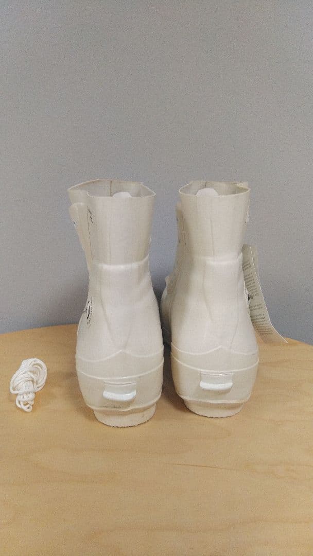 ホワイト 新品　ミリタリー　バニーブーツ　ミッキーブーツACTON13R 米軍