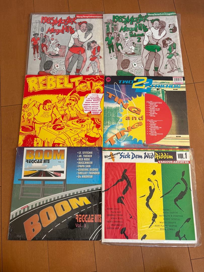 レゲエ レコード スレンテン　まとめ売り Sleng Teng Riddim 他
