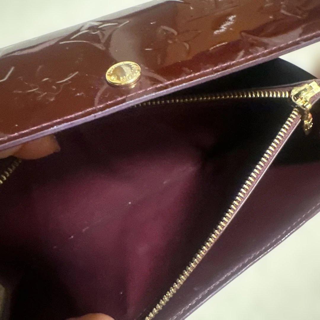 ら*ど様 Louis Vuitton ヴェルニ長財布　ボルドー