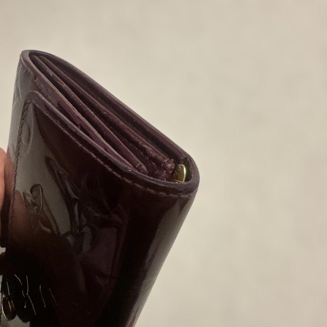 ら*ど様 Louis Vuitton ヴェルニ長財布　ボルドー