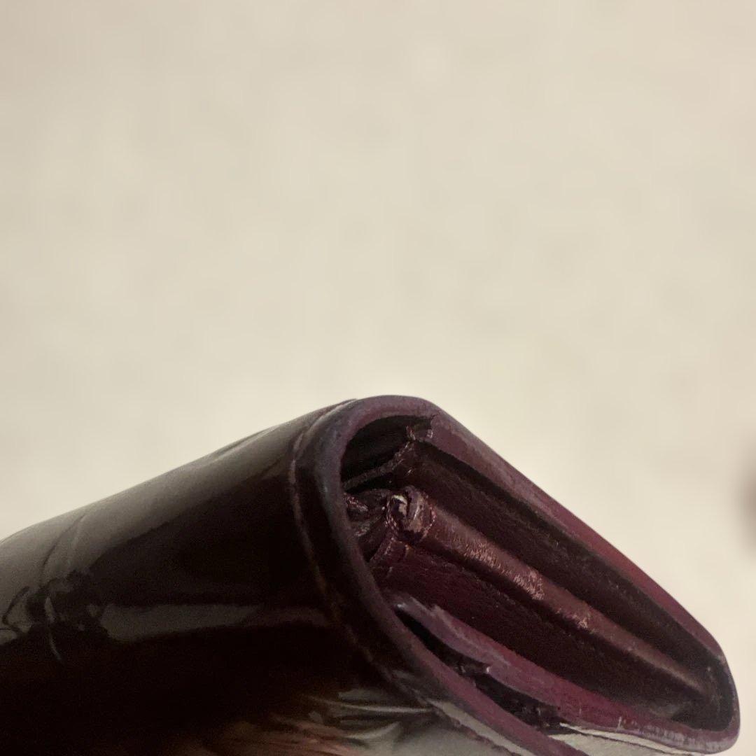 ら*ど様 Louis Vuitton ヴェルニ長財布　ボルドー