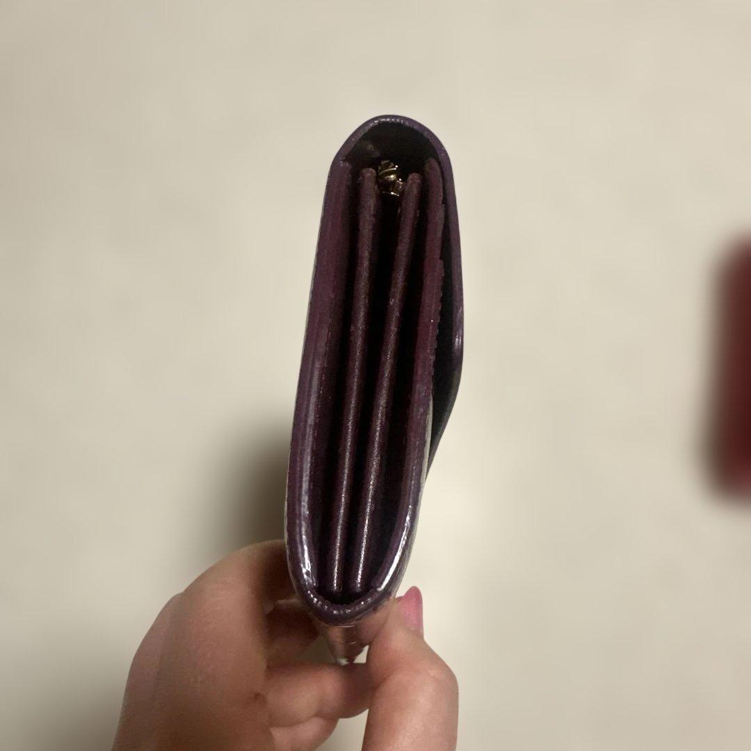 ら*ど様 Louis Vuitton ヴェルニ長財布　ボルドー