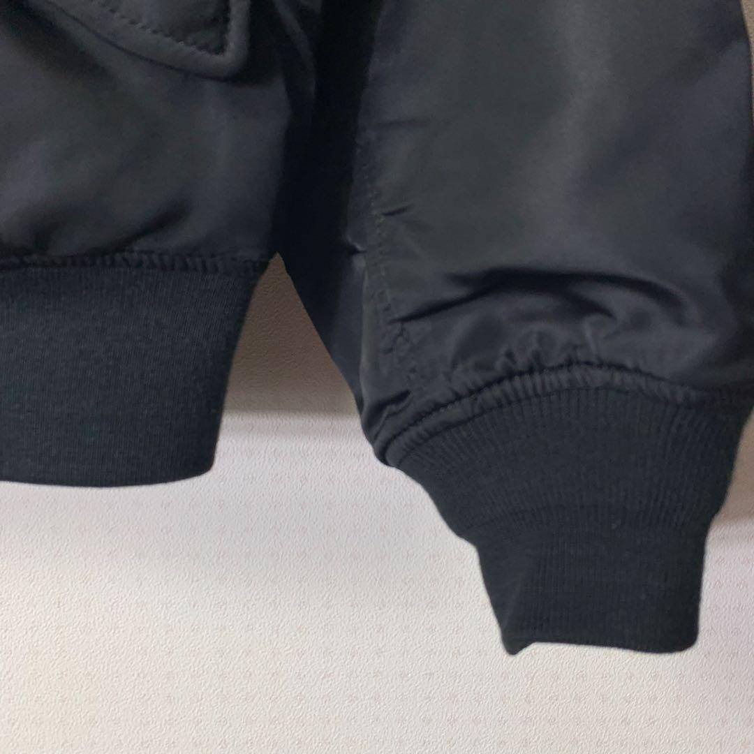 美品 BEAUTY&YOUTH AVIREX MA-1 フライトジャケット 黒