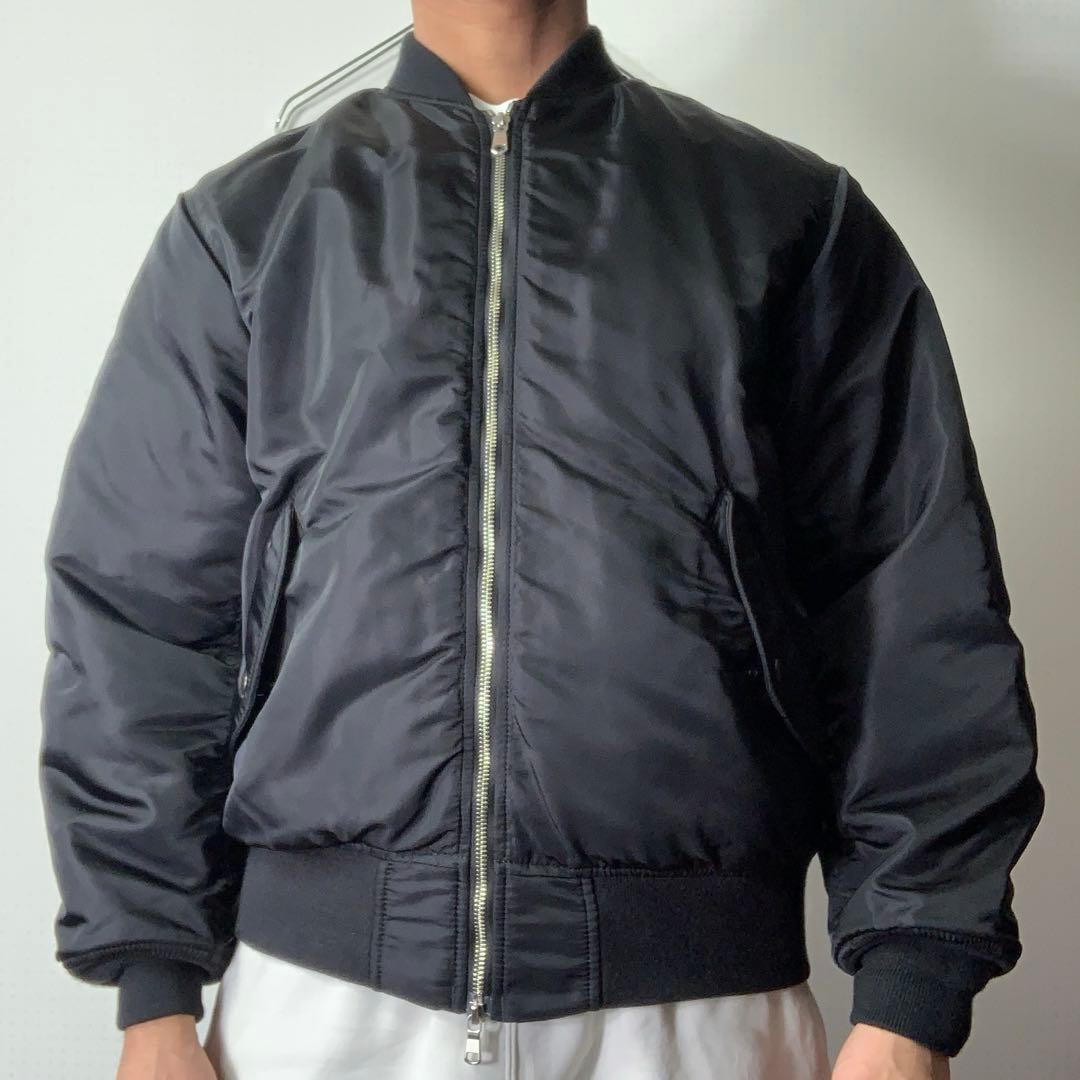 美品 BEAUTY&YOUTH AVIREX MA-1 フライトジャケット 黒