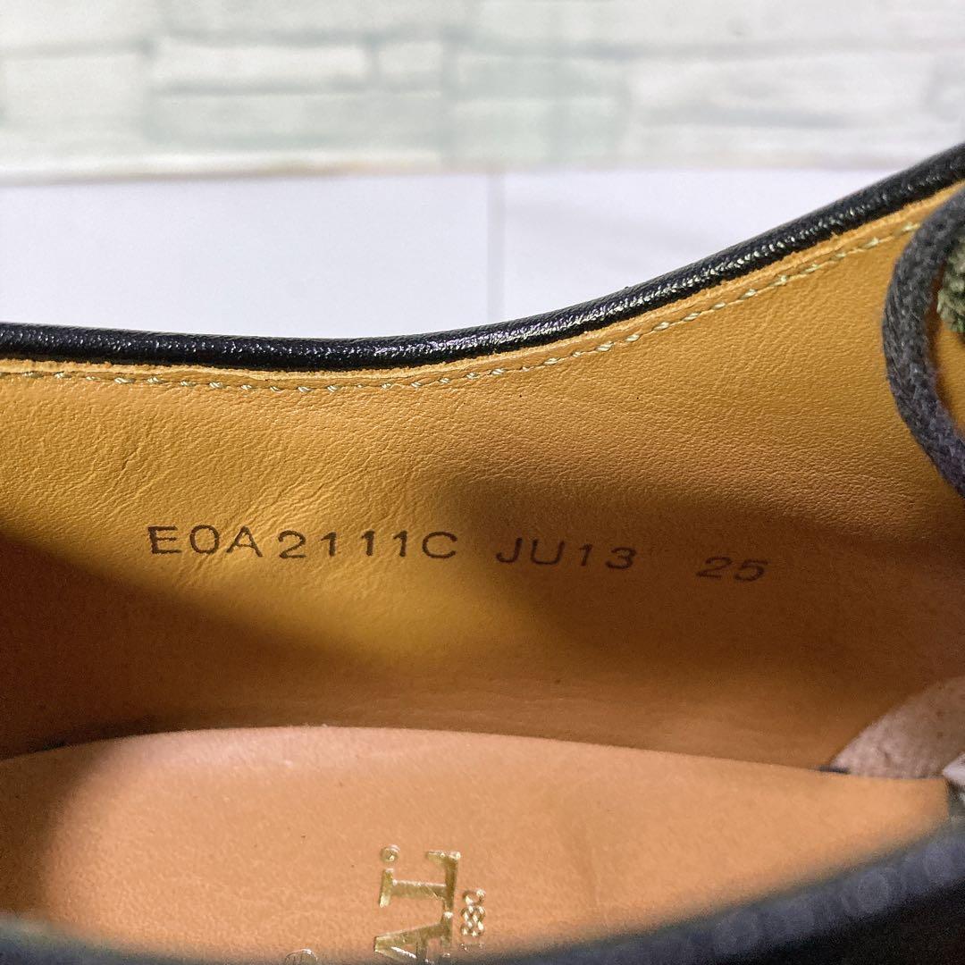 極美品 REGAL リーガル ビジネスシューズ JU13 本革 ブラック 25