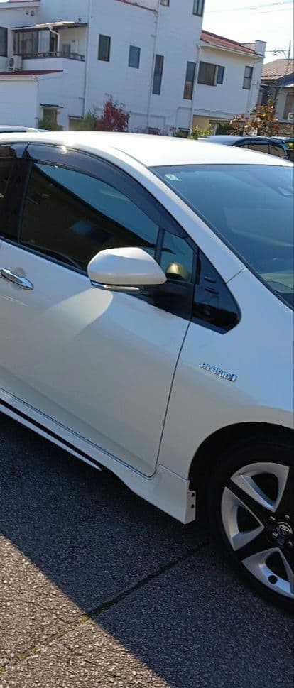 フィルム風サンシェード脱着式50プリウス20%