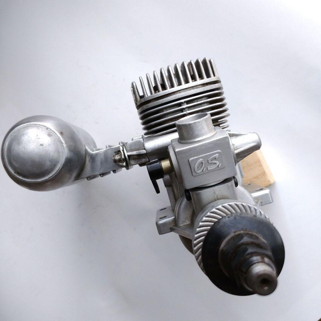 ラジコン飛行機 エンジン OS MAX FX 91 マフラー付き