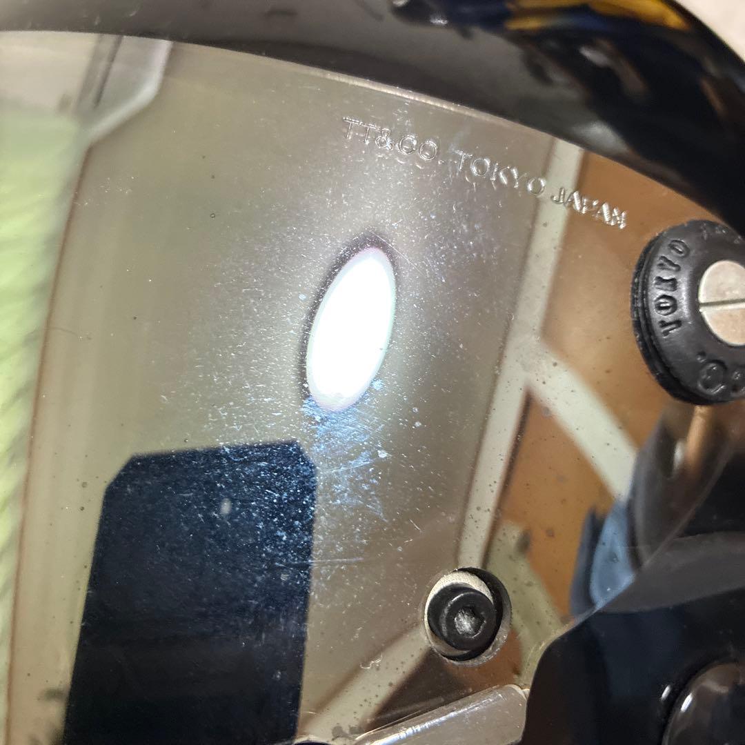 tt&co マッドマッスク　ブラック フルフェイスヘルメット ミラーシールド付き