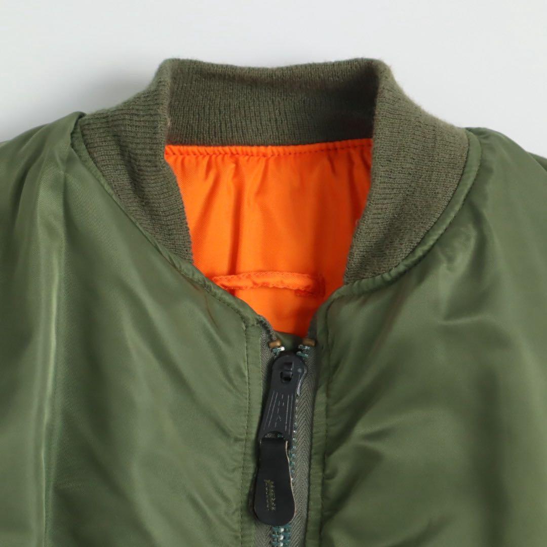 80s 90s USA製 golden mfg MA-1 極美品 短丈