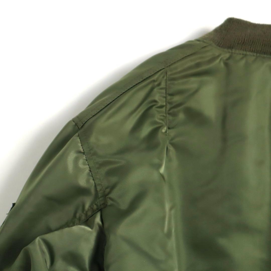 80s 90s USA製 golden mfg MA-1 極美品 短丈