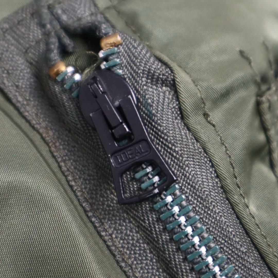 80s 90s USA製 golden mfg MA-1 極美品 短丈