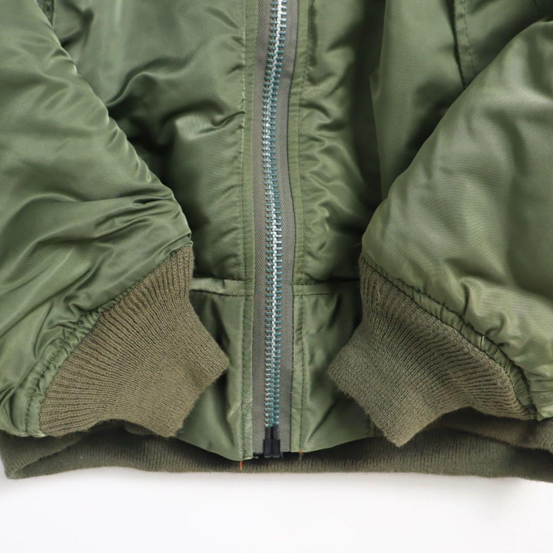 80s 90s USA製 golden mfg MA-1 極美品 短丈