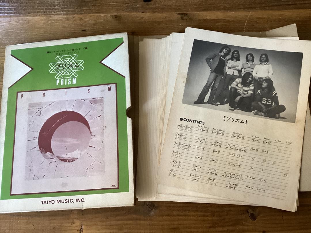 ★楽譜/プリズム/PRISM/和田アキラ/パート譜/バンドスコア