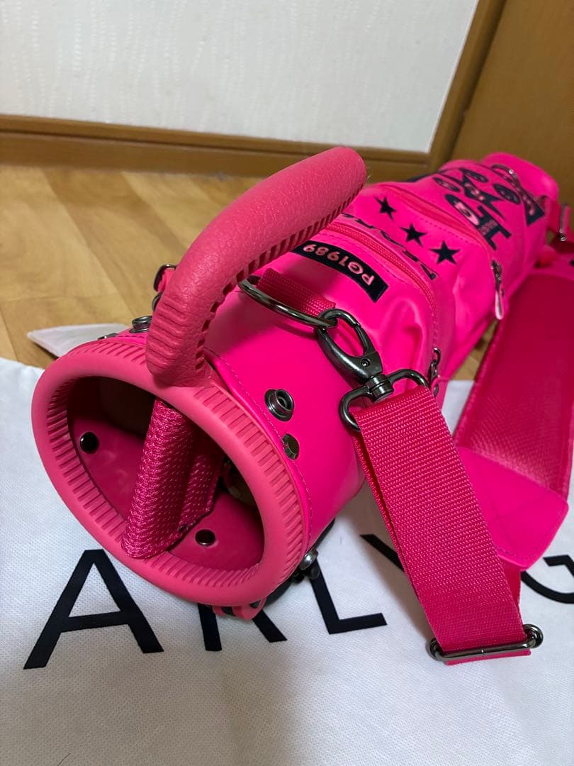 PEARLY GATES ロゴ　スマイルワッペンセルフスタンドバッグ