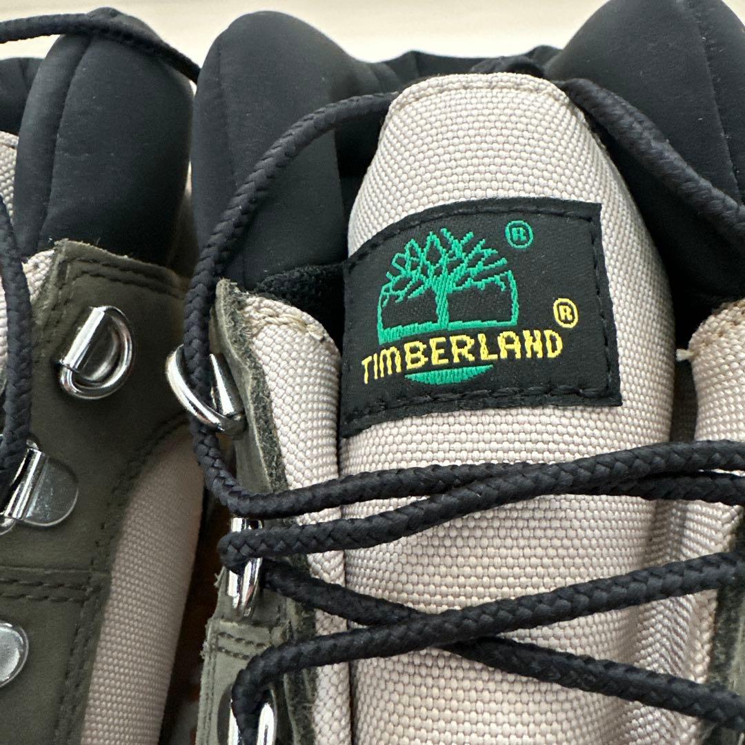 靴 Timberland FIELD BOOT DARK GREEN NUBUCK