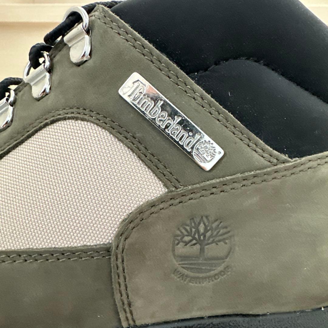 靴 Timberland FIELD BOOT DARK GREEN NUBUCK