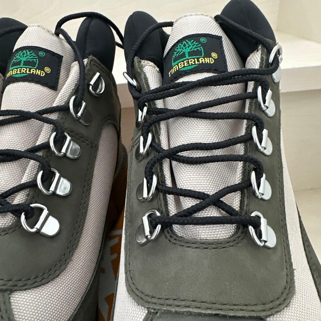 靴 Timberland FIELD BOOT DARK GREEN NUBUCK