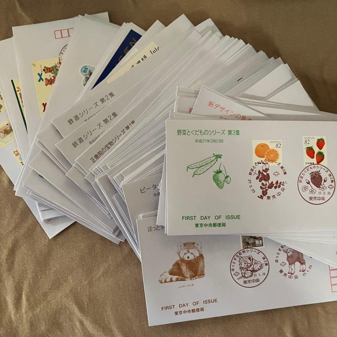 初日カバー 平成25年1月〜平成27年2月 320枚 満月印