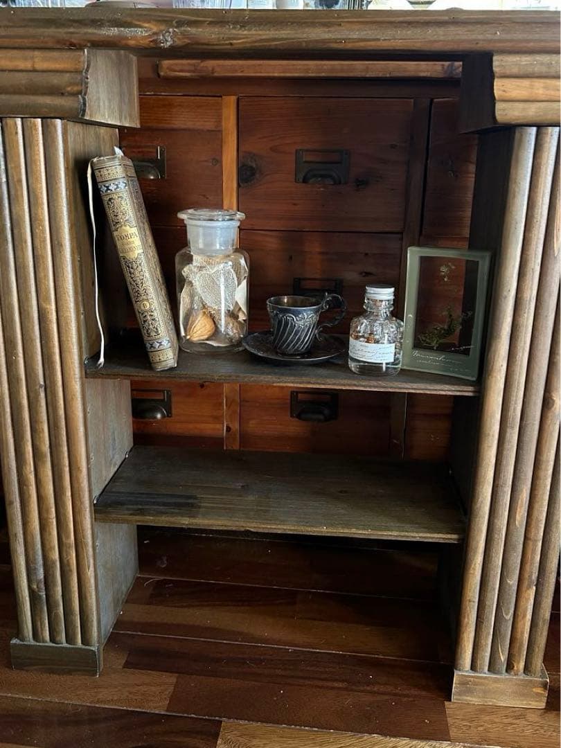 マントルピース　アンティーク風　ブロカント