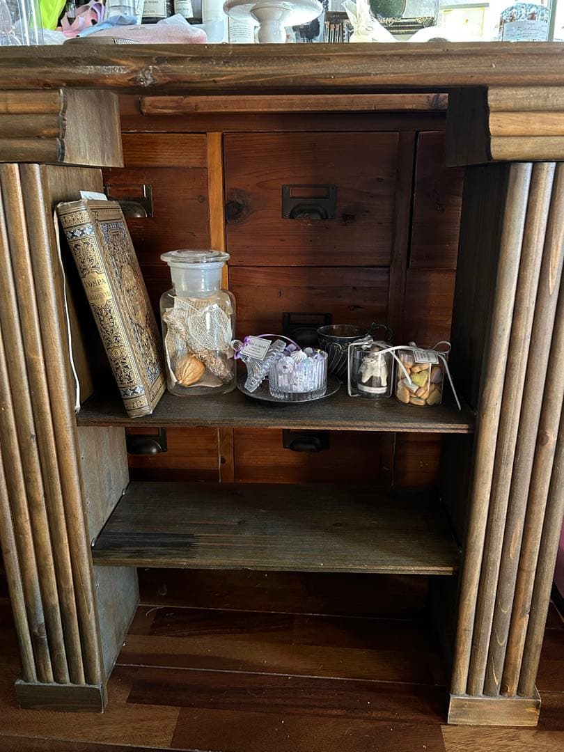 マントルピース　アンティーク風　ブロカント