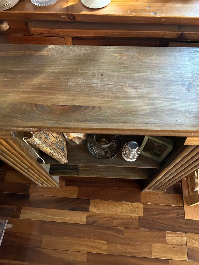 マントルピース　アンティーク風　ブロカント