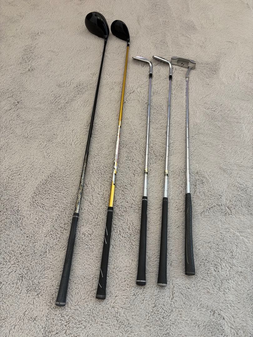 コカコーラゼロ　キャディバッグ　5本つき