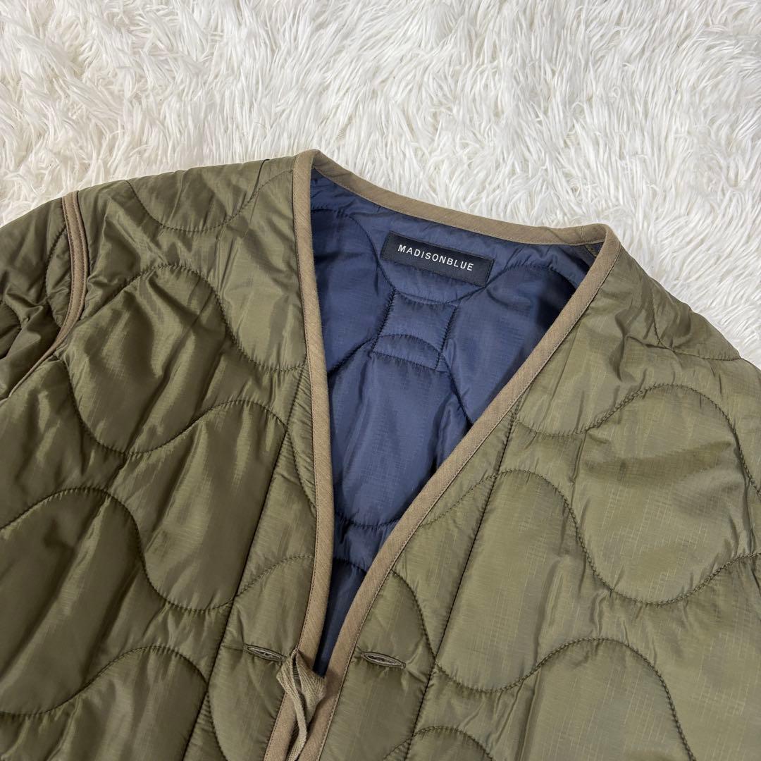 マディソンブルー　キルティング　コート
