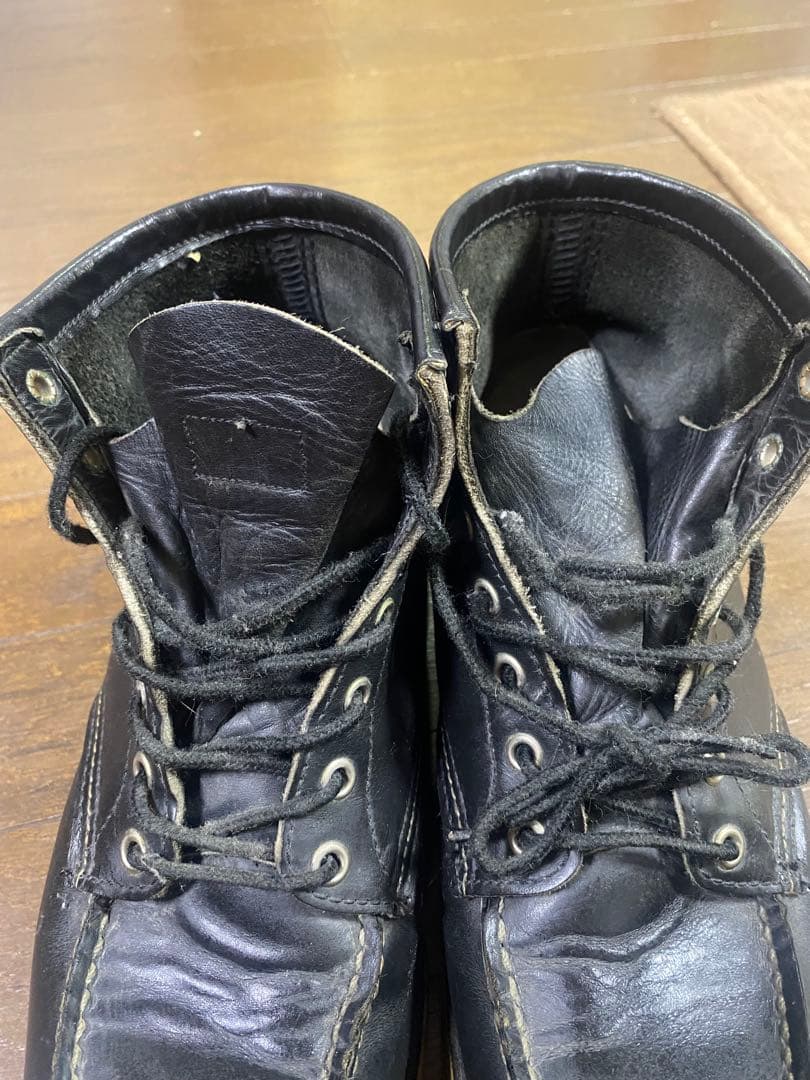 廃盤REDWING レッドウイング 8130 モックトゥー黒8.5D 26.5㌢