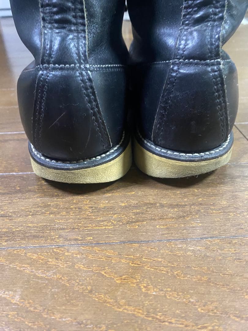 廃盤REDWING レッドウイング 8130 モックトゥー黒8.5D 26.5㌢