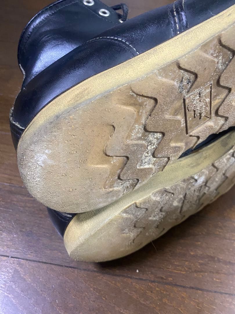 廃盤REDWING レッドウイング 8130 モックトゥー黒8.5D 26.5㌢