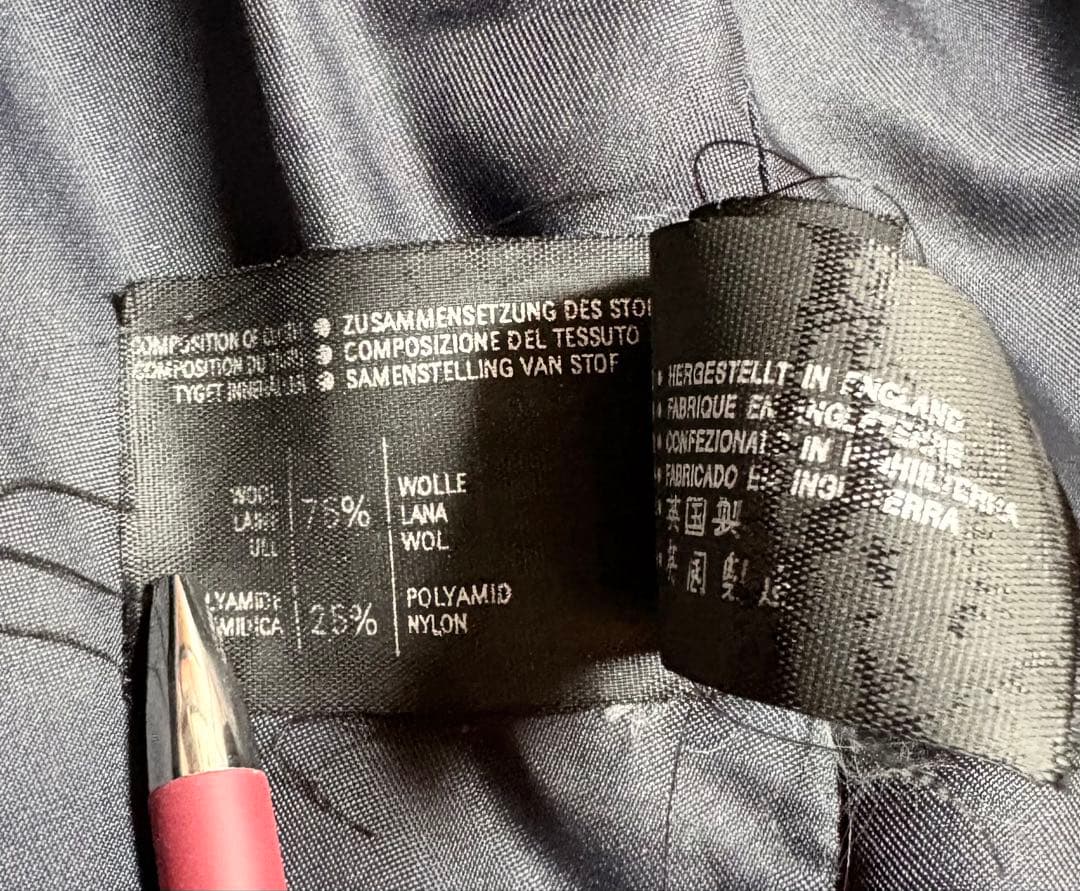 美品！Gloverall ネイビー ピーコート GB 48