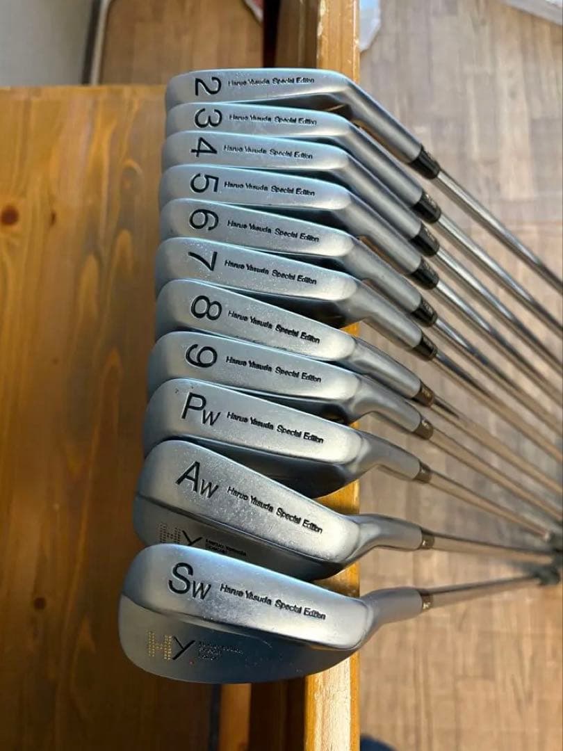 安田春雄 スペシャルエディション アイアン オリジナルスチール2〜SW 三浦技研
