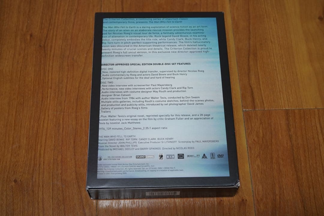 洋画・外国映画 The Man Who Fell to Earth Criterion DVD