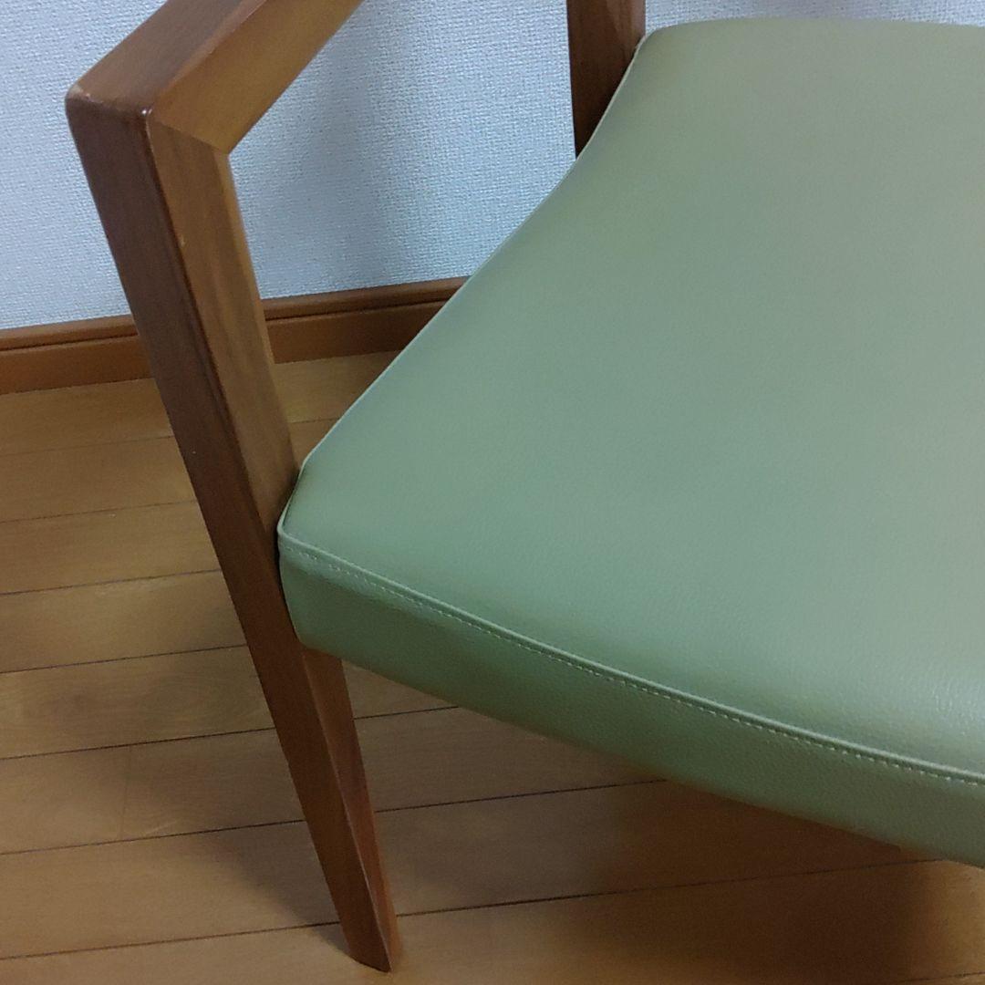 《本日のみ》肘掛け椅子　カリモク　ダイニングチェア　ウォールナット