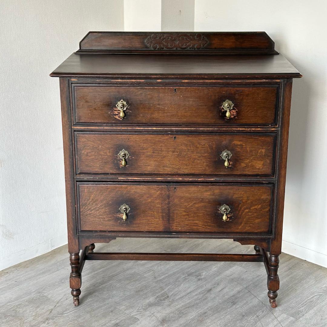 イギリス アンティーク 家具 チェスト たんす 1930年頃 626A