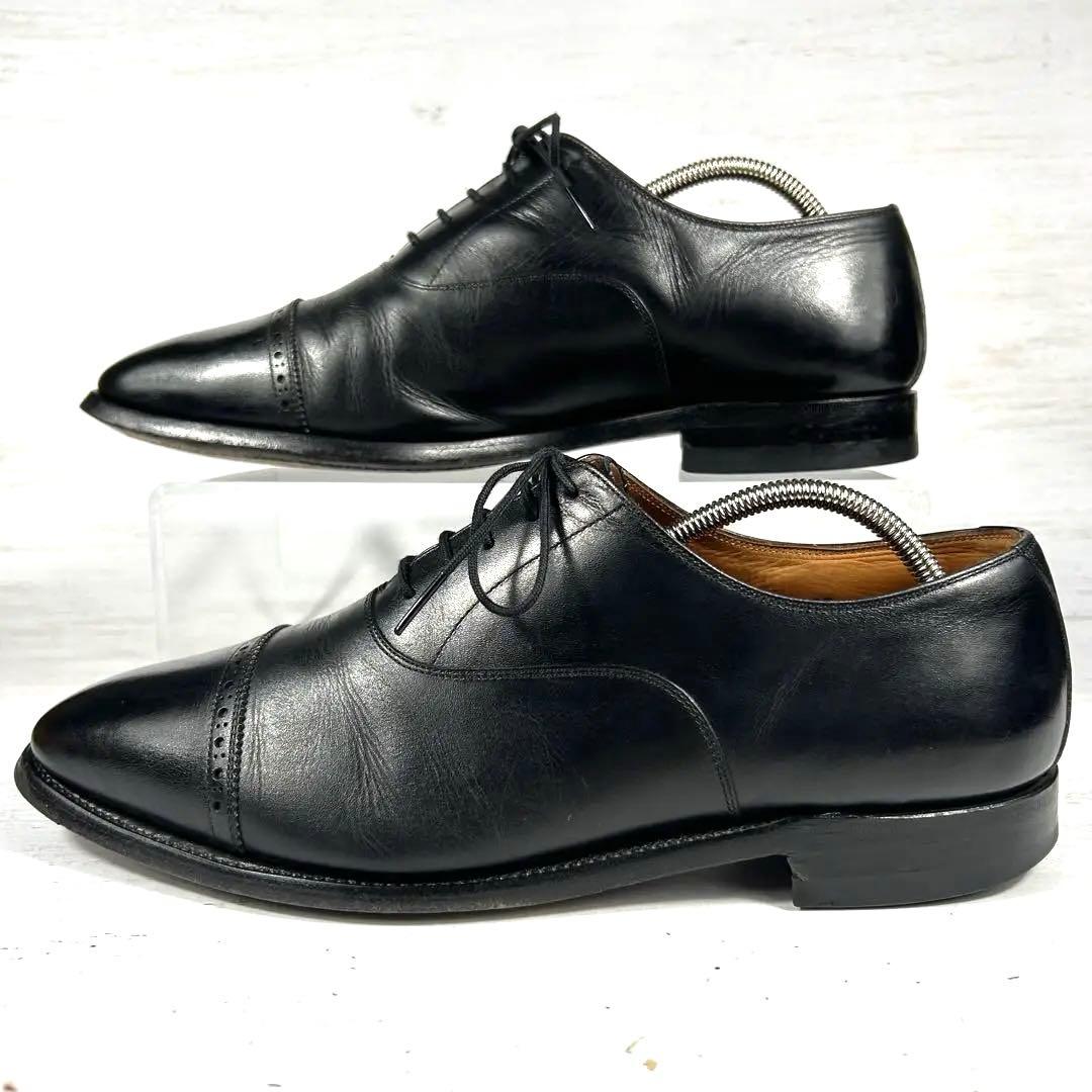 スコッチグレイン　アシュランス　3536 ストレートチップ　ブラック　26.0