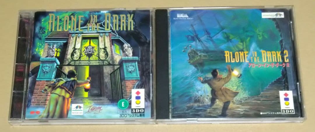 アローン・イン・ザ・ダーク 1 & 2 3DO 2点セット 3DOリアル