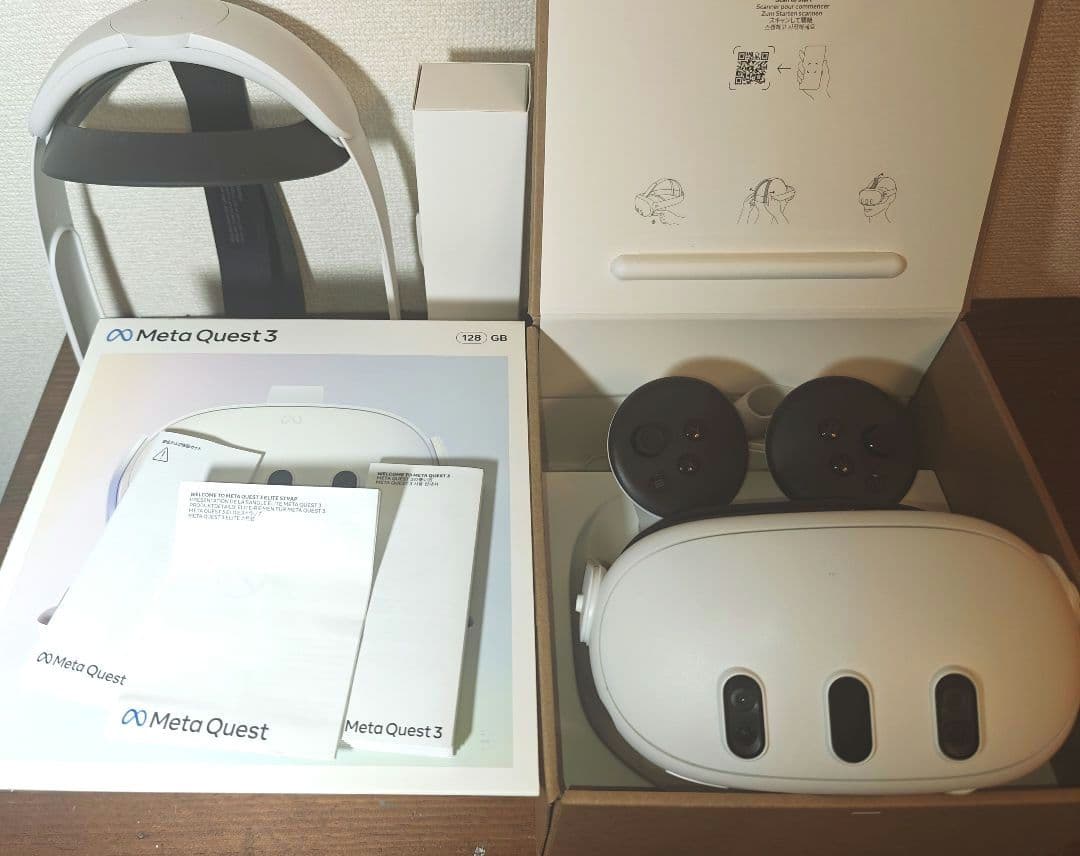  Quest 3 128GB ＆ Eliteストラップセット