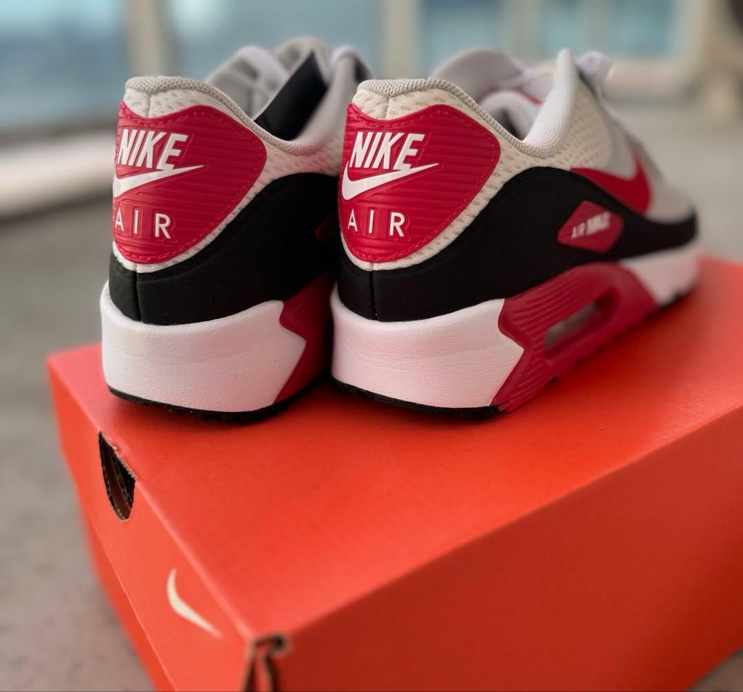 KGPナイキ エアマックス90 ゴルフ University Red