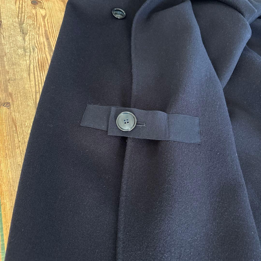 【美品】SOFIE D'HOORE カシミヤ混　ポンチョコート　1 ネイビー