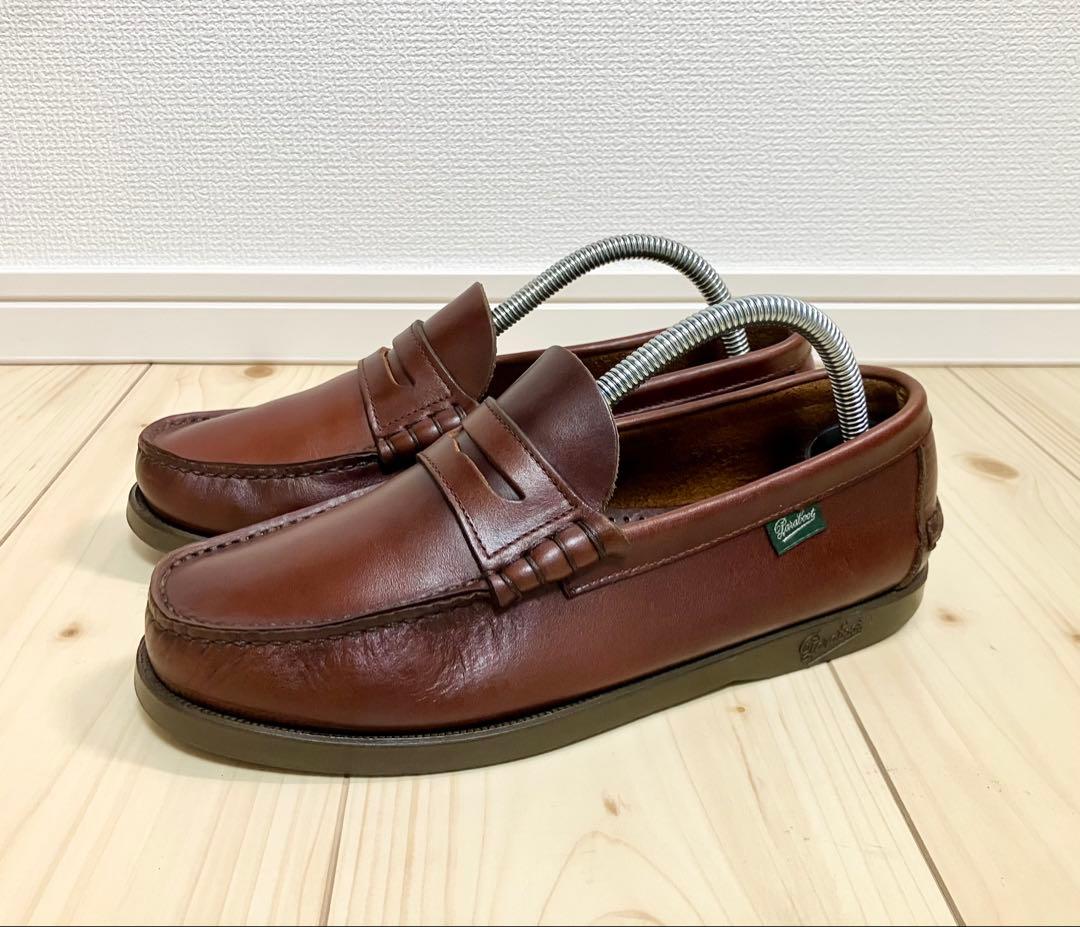6.5【美品】CORAUX コロー PARABOOT ローファーパラブーツ