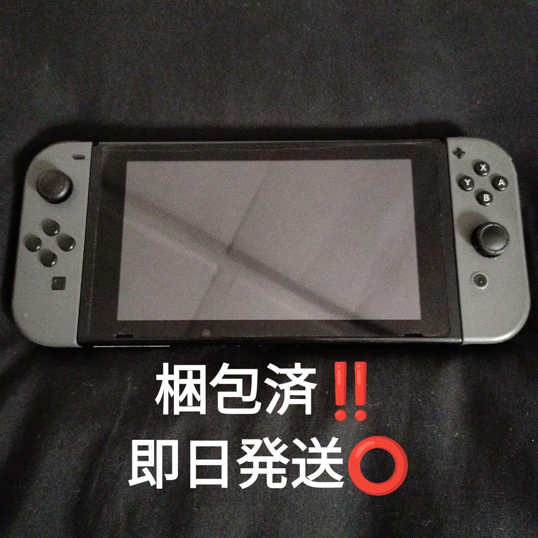 Nintendo Switch グレー 本体 動作確認済 ジャンク品