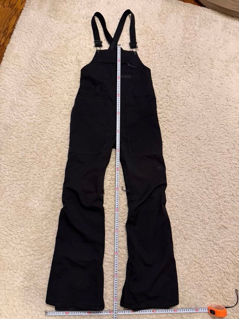 バートン　レディース　アヴァロン　ビブパンツ　Sサイズ　黒