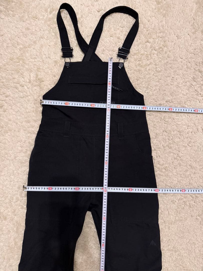 バートン　レディース　アヴァロン　ビブパンツ　Sサイズ　黒