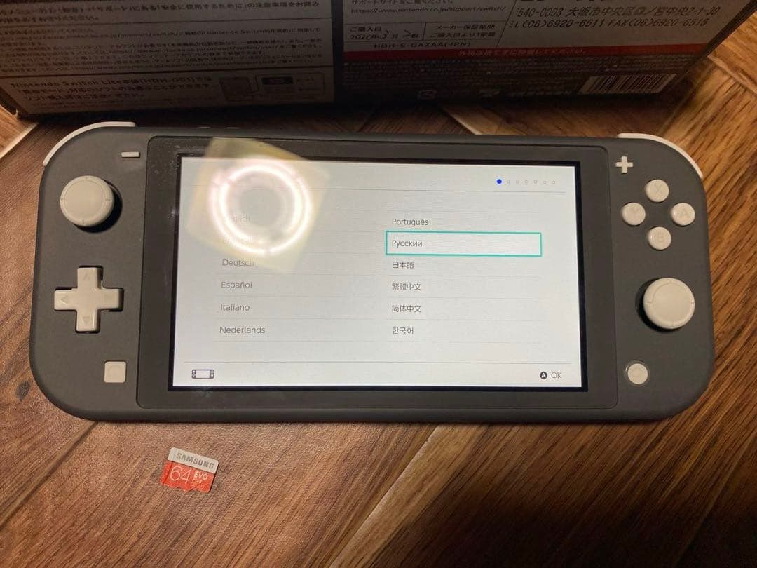 switchライト 【ジャンク】+プロコン+マイクロSDセット