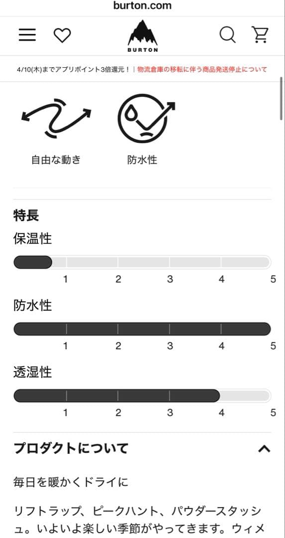 Burton [ak] サミットGORE-TEX 2Lパンツ