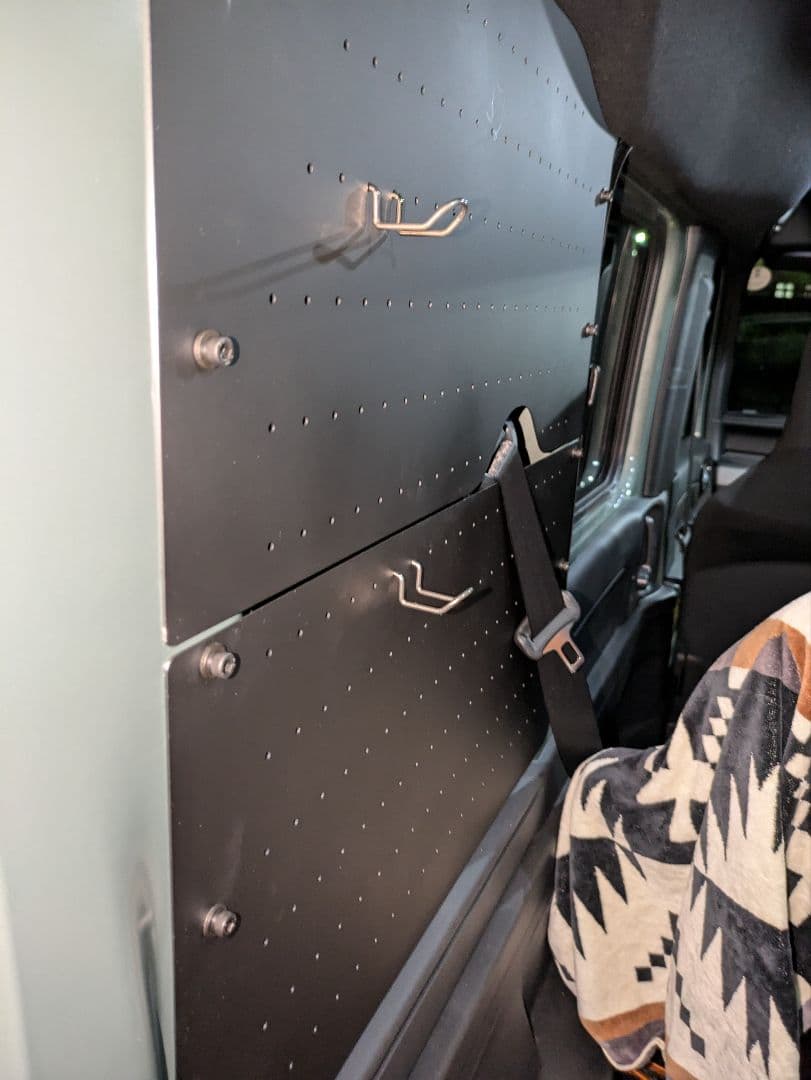 N-VAN パンチングメタルインナーパネル　板厚1.2ミリ　無塗装品　限定1台