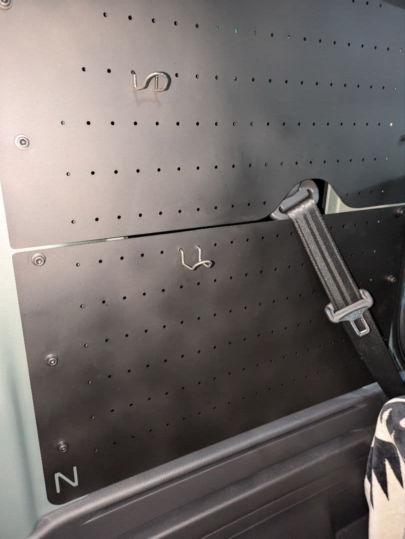 N-VAN パンチングメタルインナーパネル　板厚1.2ミリ　無塗装品　限定1台